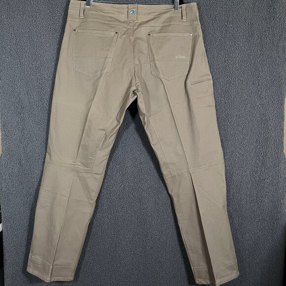 Kuhl Ryder Vintage Patina Dye Pants - Men's Size 42*34 - Tan Brown - Picture 4 of 13